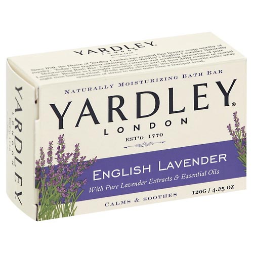 Image for Yardley Bath Bar, English Lavender,4.25oz from Brashear's Pharmacy