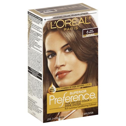 Image for Superior Preference Colorant, Rich Luminous Conditioning, Natural, Light Brown 6,1ea from Brashear's Pharmacy