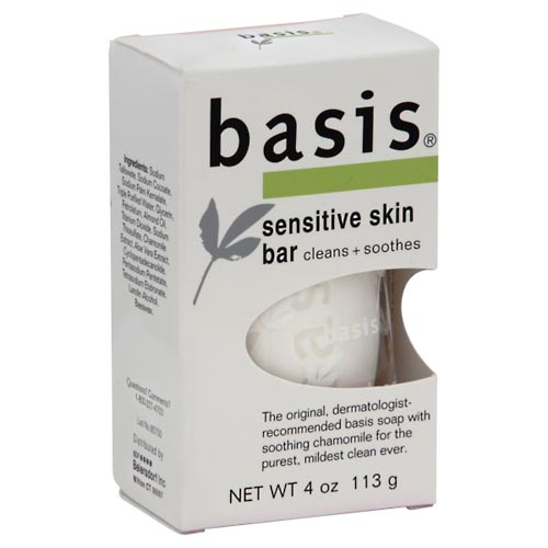 Image for Basis Sensitive Skin Bar,4oz from Brashear's Pharmacy
