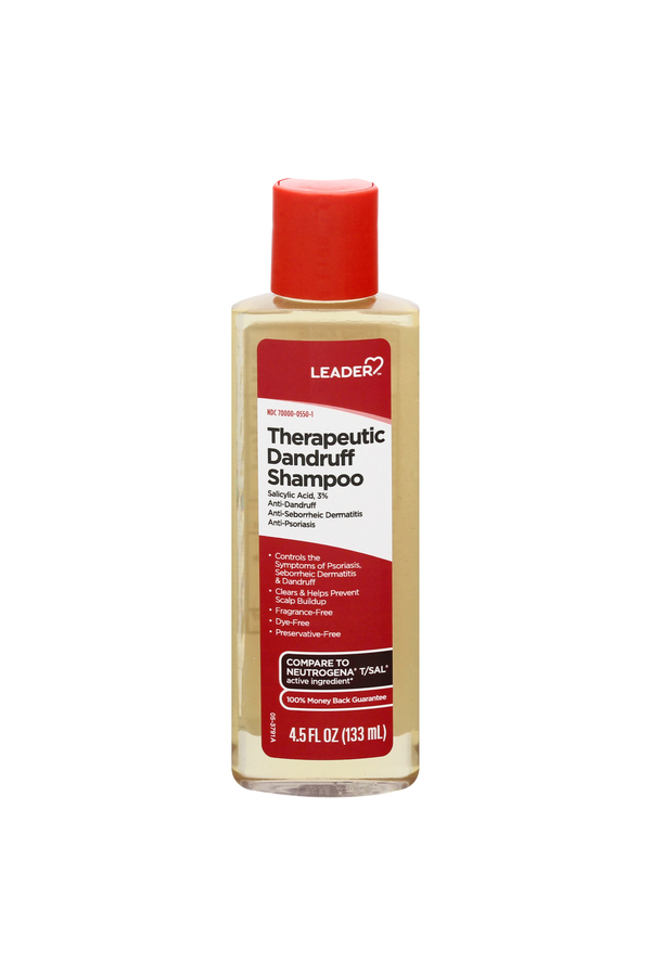 Image for Leader Dandruff Shampoo, Therapeutic,4.5oz from Brashear's Pharmacy