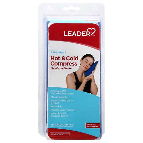 Image for Leader Hot & Cold Compress, Reusable,1ea from Brashear's Pharmacy