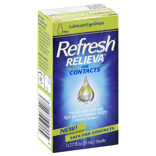 Image for Refresh Eye Drops for Contacts, Lubricant,0.27oz from Brashear's Pharmacy