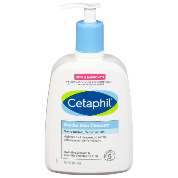 Image for Cetaphil Skin Cleanser, Gentle,16fl oz from Brashear's Pharmacy