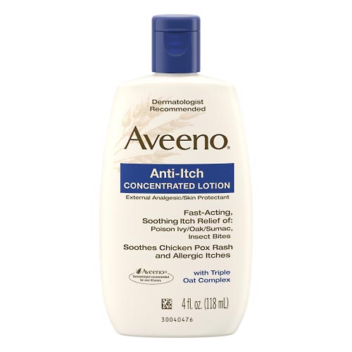 Image for Aveeno Lotion, Concentrated, Anti-Itch,4oz from Brashear's Pharmacy