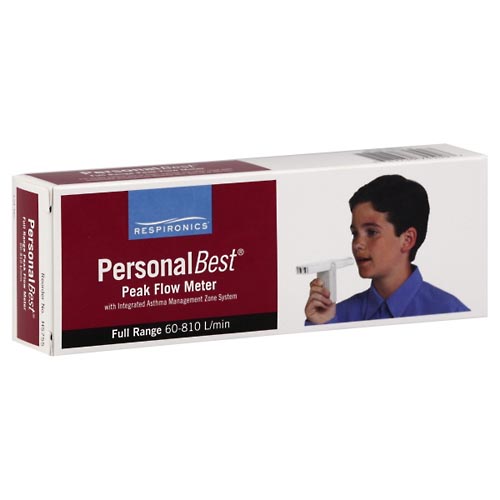 Image for Personal Best Peak Flow Meter, with Integrated Asthma Management Zone System,1ea from Brashear's Pharmacy