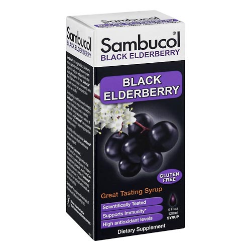 Image for Sambucol Black Elderberry, Syrup,4oz from Brashear's Pharmacy